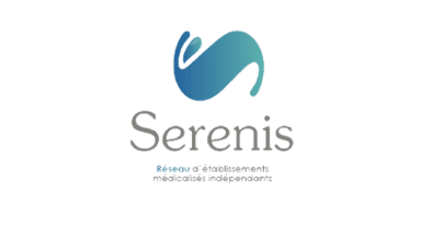 Logo de l'entité Serenis, partenaire de santé de la clinique des minimes